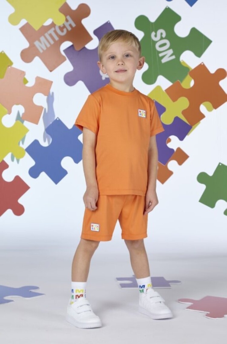 Mitch and Son Mitch & Son SS24 Vasco Poly Logo Short Set