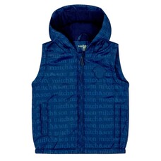 Mitch and Son Mitch & Son SS24 Wex Logo Print Gilet