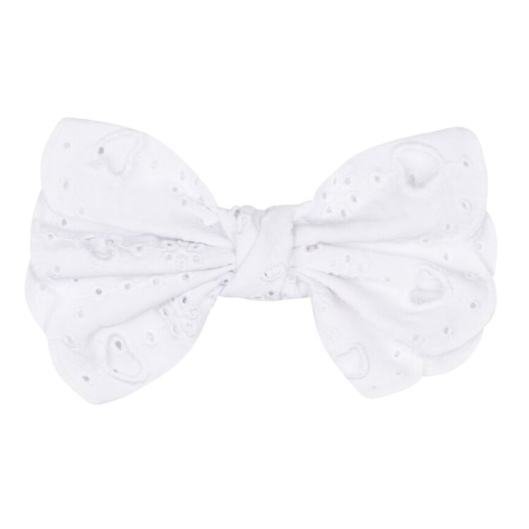 ADee A'Dee SS24 Levi Broderie Anglaise Bow Hairclip