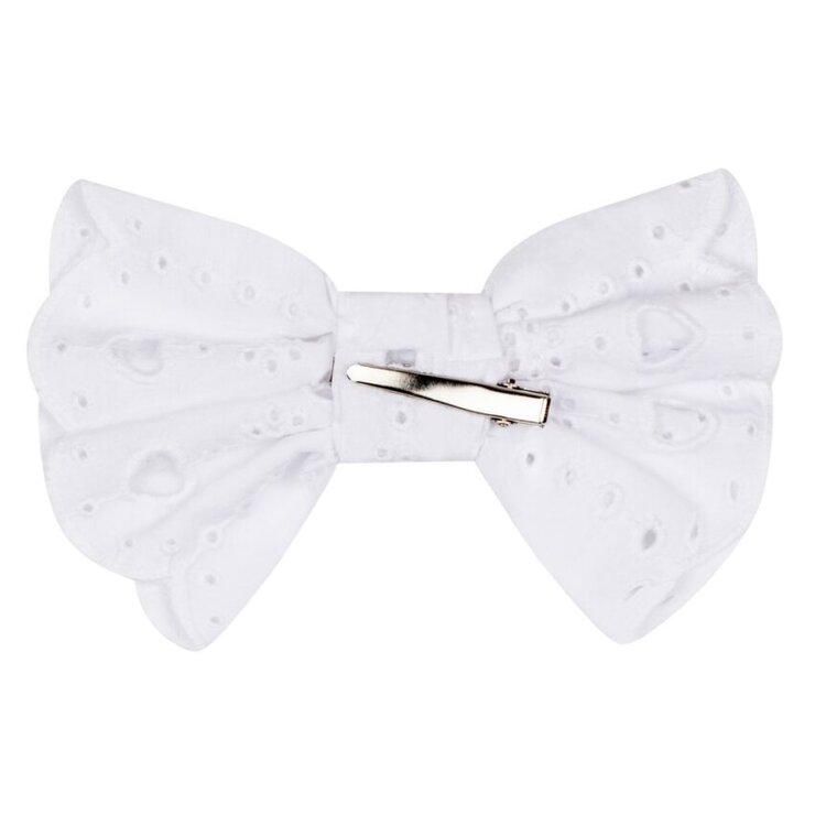 ADee A'Dee SS24 Levi Broderie Anglaise Bow Hairclip