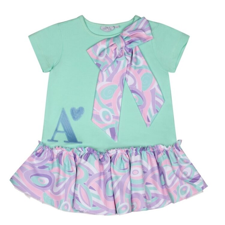 ADee A'Dee SS24 Norah Bow Sweat Dress - 3 YEARS
