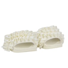 ADee A'Dee SS24 Frilly Frill Slider - White