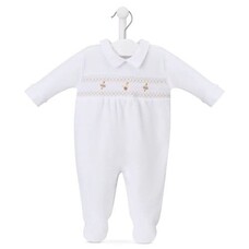 Dandelion Spinning Top Velour Sleepsuit SS24