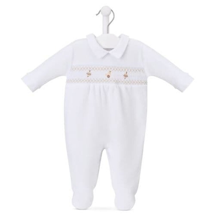 Dandelion Spinning Top Velour Sleepsuit SS24