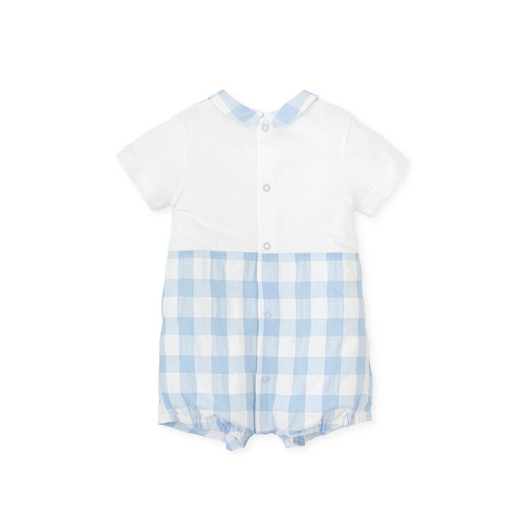 Tutto Piccolo Tutto Piccolo SS24 Gingham Romper - 7280