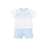 Tutto Piccolo Tutto Piccolo SS24 Stripe Short Set - 7584