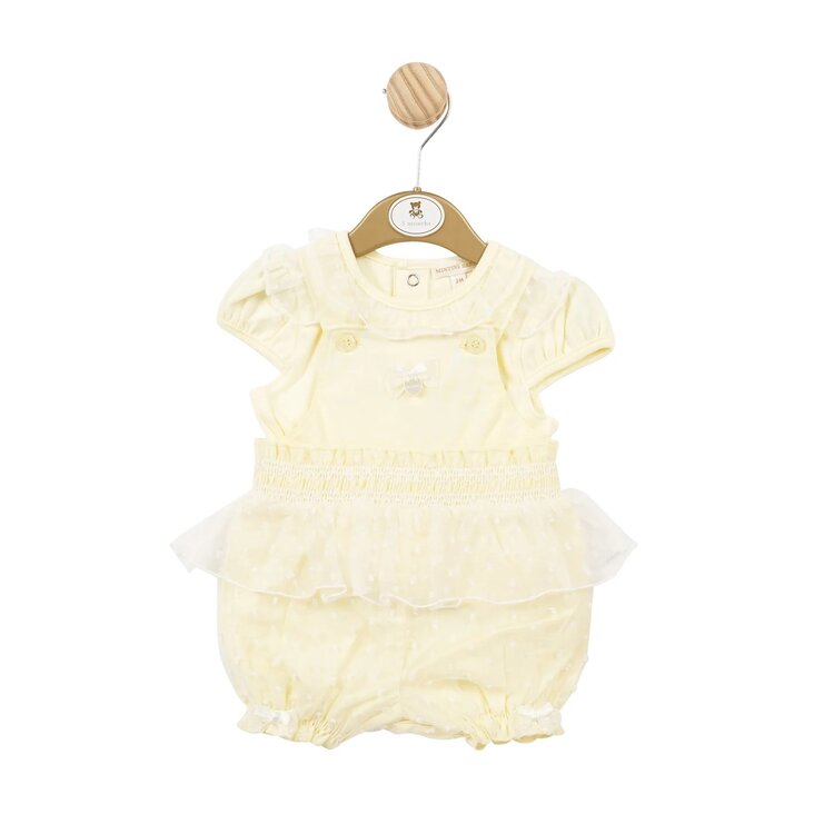 Mintini Mintini SS24 Dotty Dungaree Set - M5662