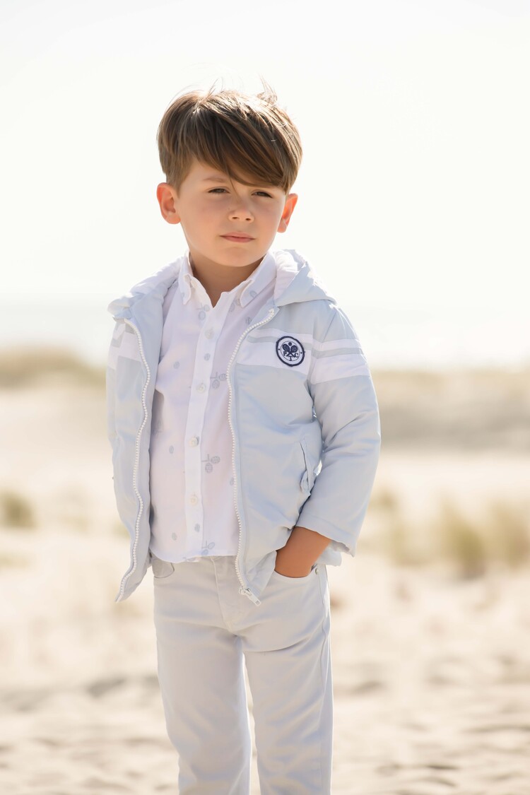 Patachou Patachou SS24 Stripe Coat - 3300- 2 YEARS