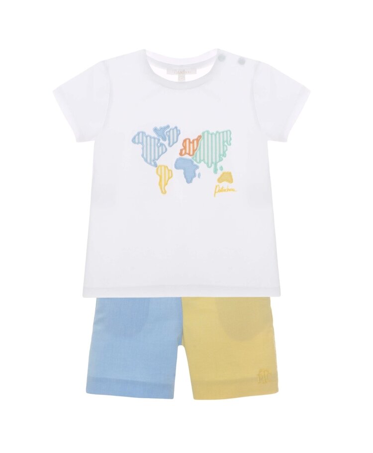 Patachou Patachou SS24 Boys Short Set - 3324/3325
