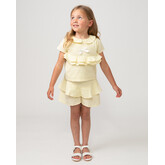 Caramelo SS24 Gingham Frill Skort Set - 312206