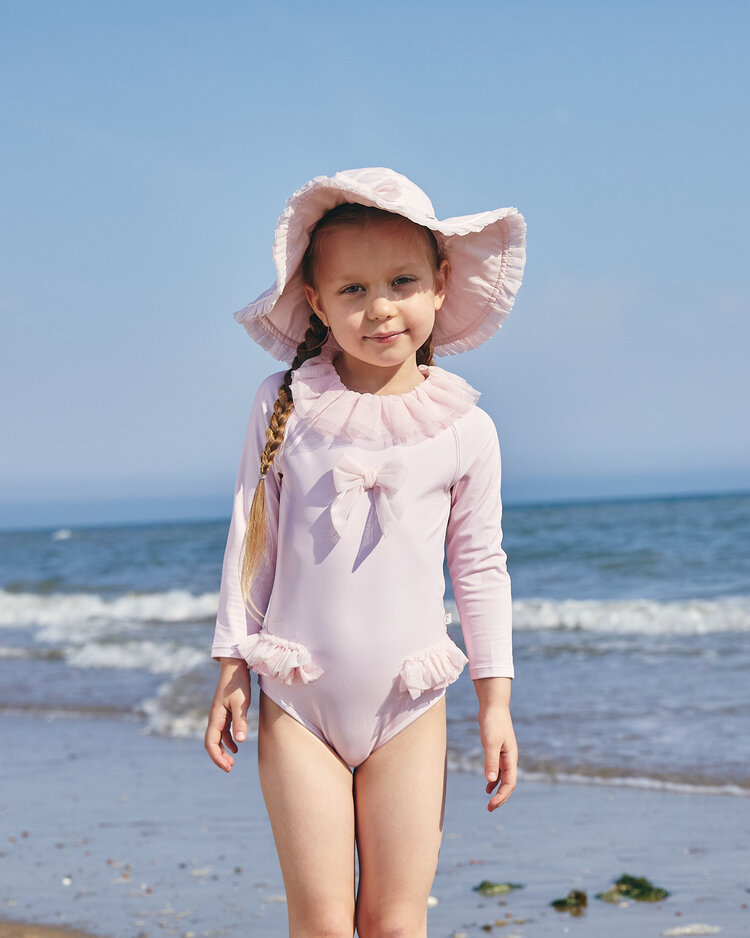 Caramelo SS25 Longsleeved Frill Swimsuit - 349401