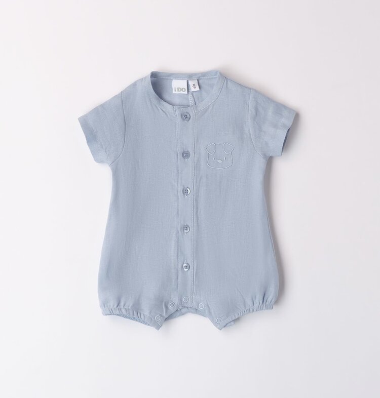 iDO iDO SS24 Linen Summer Romper - 48077