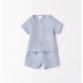 iDO SS24 Linen Short Set - 48072
