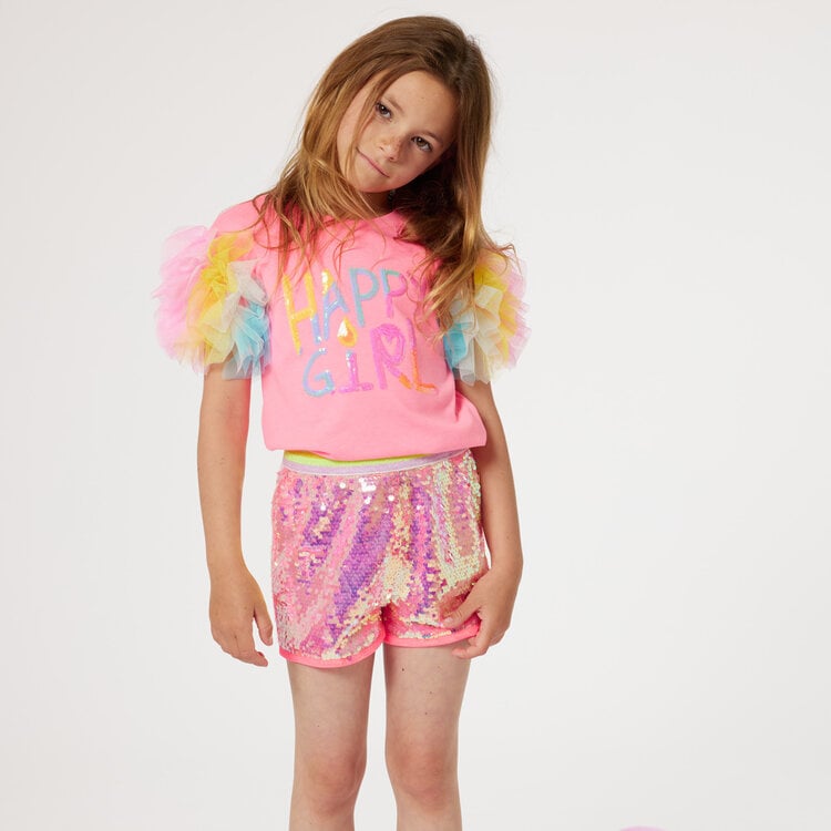 Billieblush Billieblush SS24 Sequin Tee-Shirt - U20366