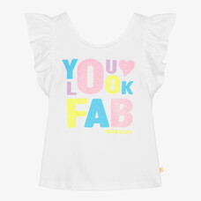 Billieblush Billieblush SS24 Frill Sleeve Top - U20064