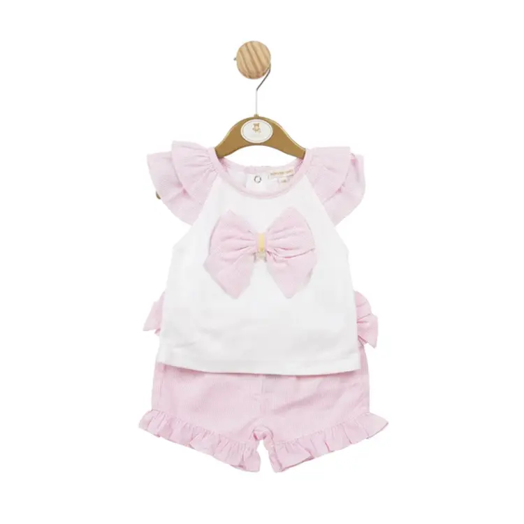 Mintini Mintini Bow Short Set MB5689 SS24