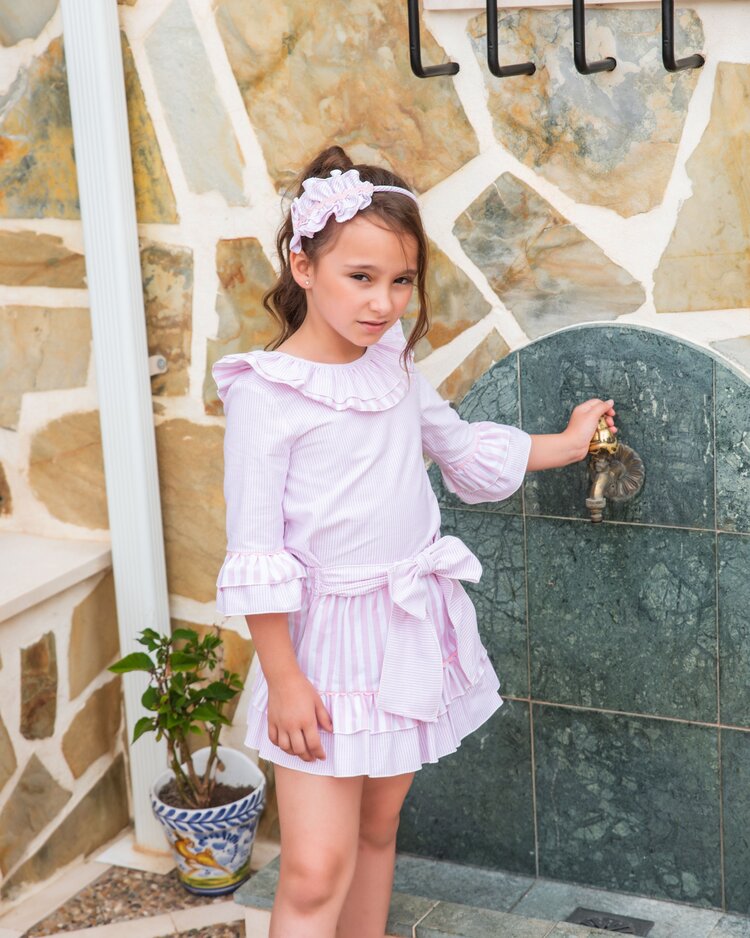Babine Babine SS24 Stripe Skirt Set - 2422016