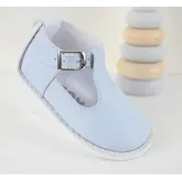 Pex Pex Stef Pale Blue Leather Shoe