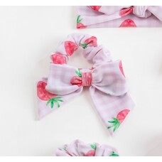 Meia Pata Meia Pata SS24 Beach Elastic Bow - Strawberries