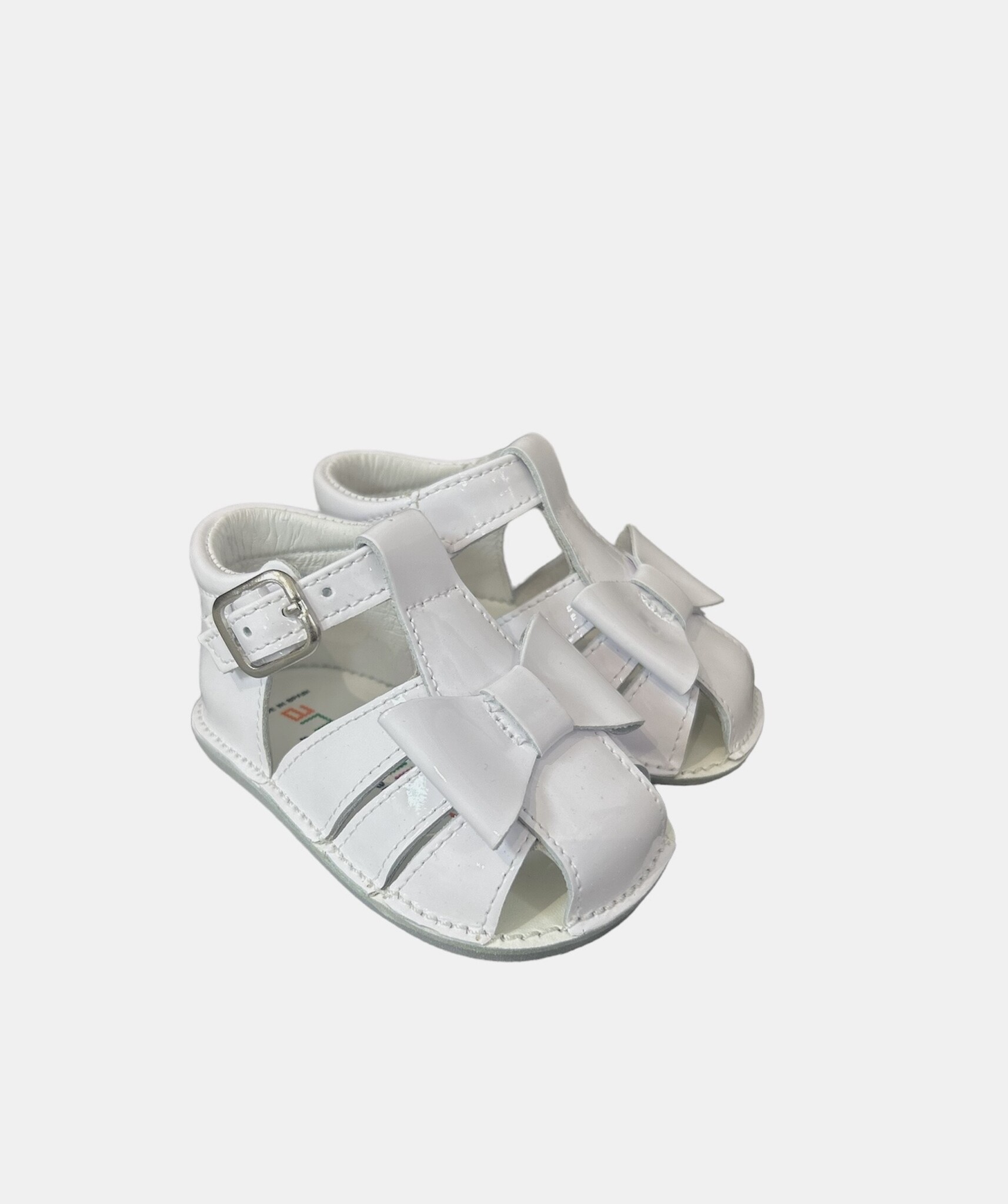 Andanines Bow Sandals Uk Andanines Girls Patent Leather Strap