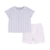 EMC SS24 Boys Stripe Short Set - CO3441