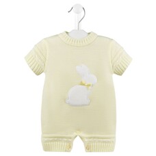 Dandelion Dandelion SS24 Knit Bunny Romper - A4988