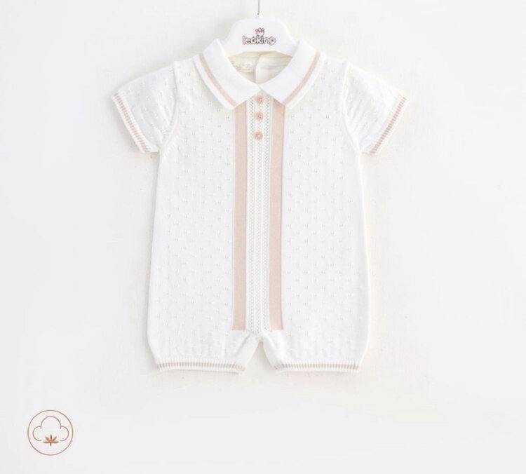 Leoking Leoking Boys Romper 7396 SS24 - 12 MONTHS