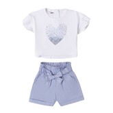 iDO iDO SS24 Love Heart Short Set - 48740/48780