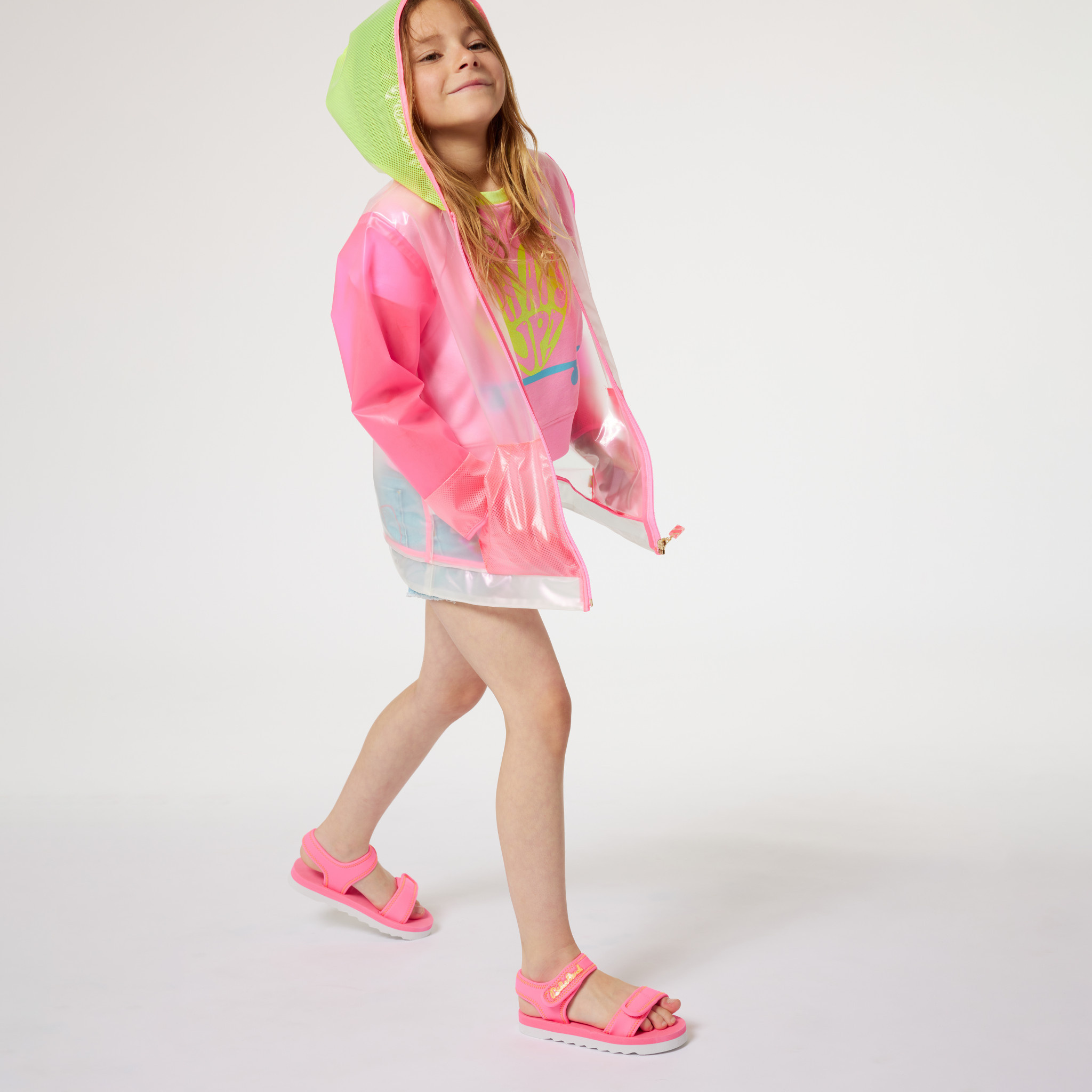 Billieblush Billieblush SS24 Raincoat - U20155 - Bubbles Childrenswear
