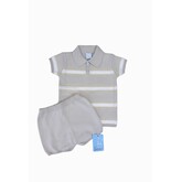 Artesania Granlei Artesania Granlei SS24 Stripe Short Set - 124-317