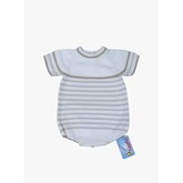 Artesania Granlei Artesania Granlei SS24 Stripe Romper - 124-356R