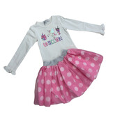 Beau Kid Beau Kid 2 Piece Unicorn Skirt Set 820607 SS24
