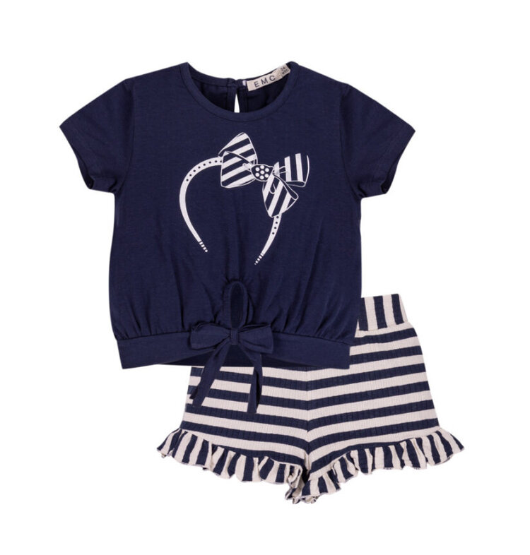 EMC EMC SS24 Stripe Short Set - CO3456