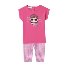 iDO iDO SS24 Coffee Legging Set - 48739/48786