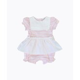Pom Petit Pom Pom Petit Pom SS24 Stripe Romper - 5029