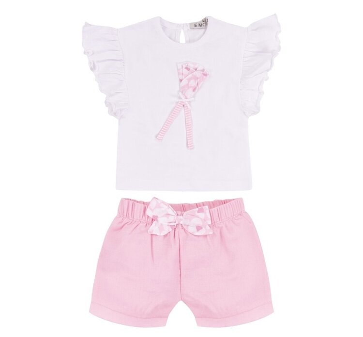 EMC EMC SS24 Girls Short Set - BX2180/BZ6969