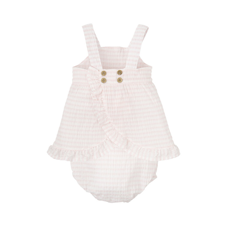 Babidu Babidu SS24 Stripe Dress & Pants - 93471