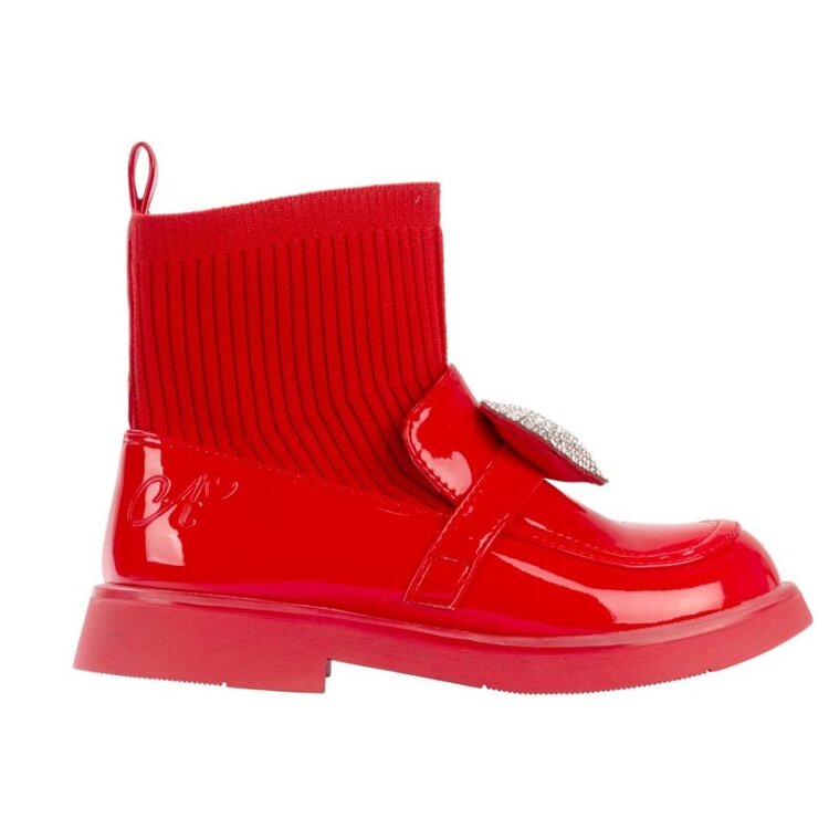 ADee A'Dee AW24 Mary Jane BTS Sock Wellie - Red