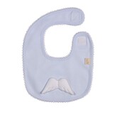 Baby Gi Baby Gi AW24 Angel Square Bib - Blue