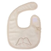 Baby Gi Baby Gi AW24 Angel Square Bib - Beige