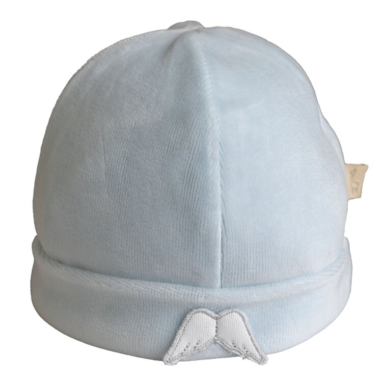 Baby Gi Baby Gi AW24 Angel Velour Hat - 0-1 MONTH