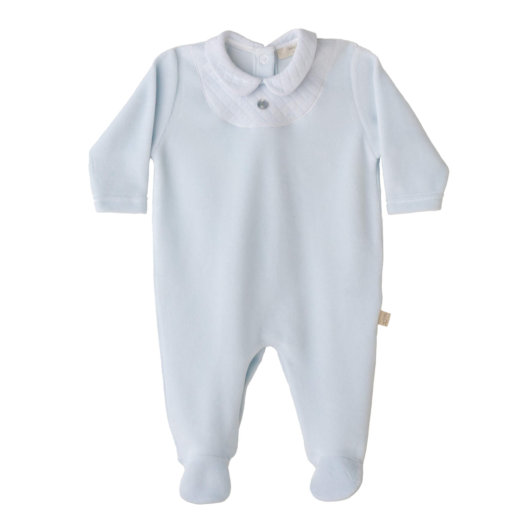 Sleepsuit Romany Baby Boy Clothes Baby Boy Velour Babygrow Baby