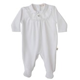 Baby Gi Baby Gi AW24 Girls Velour Babygrow - BG544G