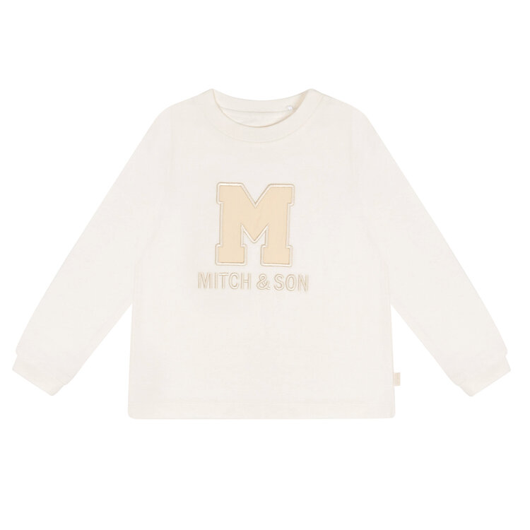 Mitch and Son Mitch & Son AW24 Asher Logo Long Sleeve Top