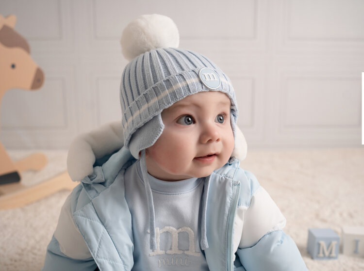 Mitch and Son Mitch & Son AW24 Dylan Knitted Pom Pom Hat