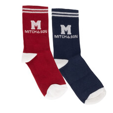 Mitch and Son Mitch & Son AW24 Bennet 2 Pack Socks