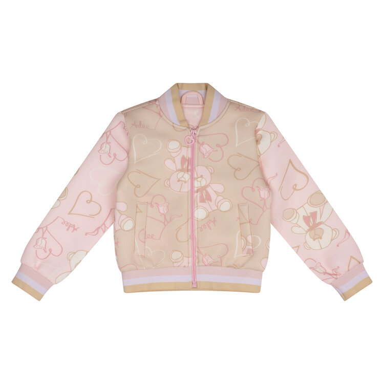ADee A'Dee AW24 Sassy Teddy Print Bomber