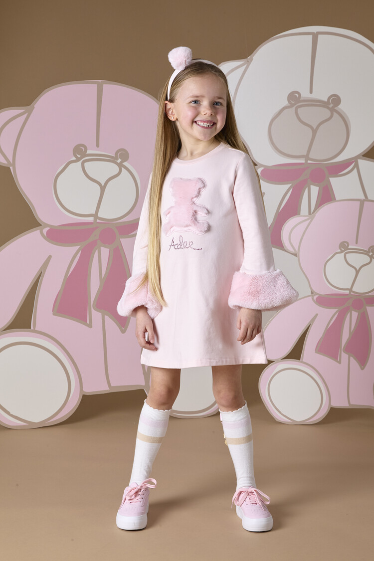 ADee A'Dee AW24 Shakira Faux Fur Teddy Dress