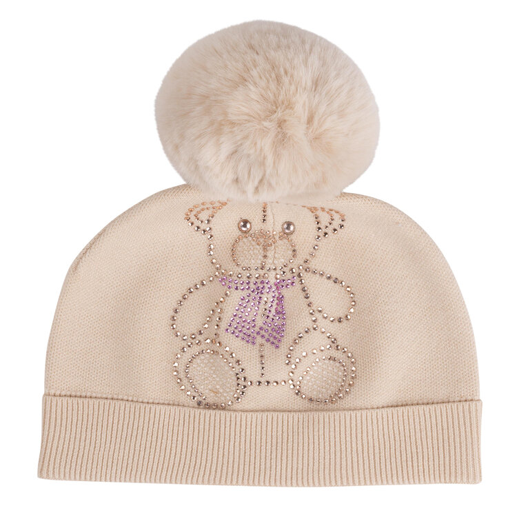 ADee A'Dee AW24 Sabrina Knitted Pom Pom Hat