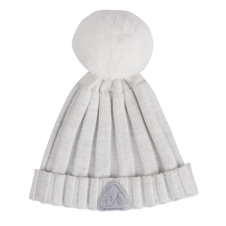 ADee A'Dee AW24 Paola Knitted Lurex Pom Pom Hat